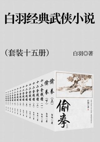 白羽经典武侠小说【15册】